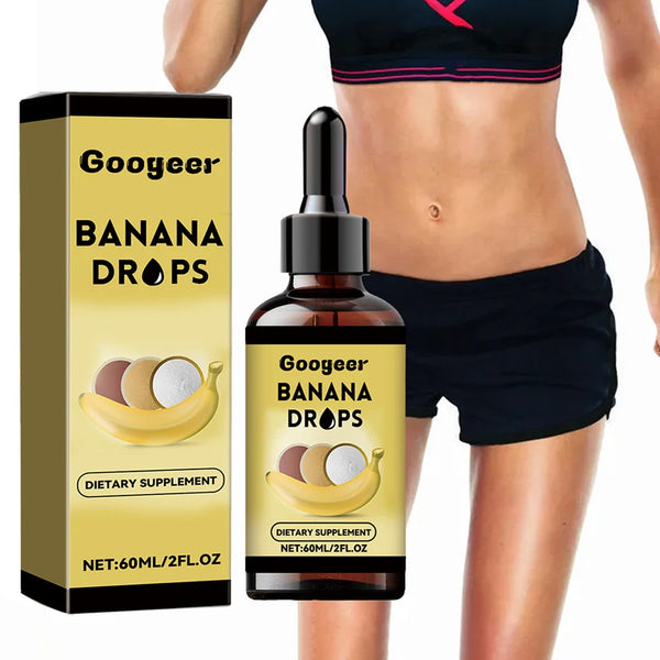 Bananas-Drops Supplement Extract Liquid for Weight Loss Natural Metabolism Boosters Appetite Suppressant Drops